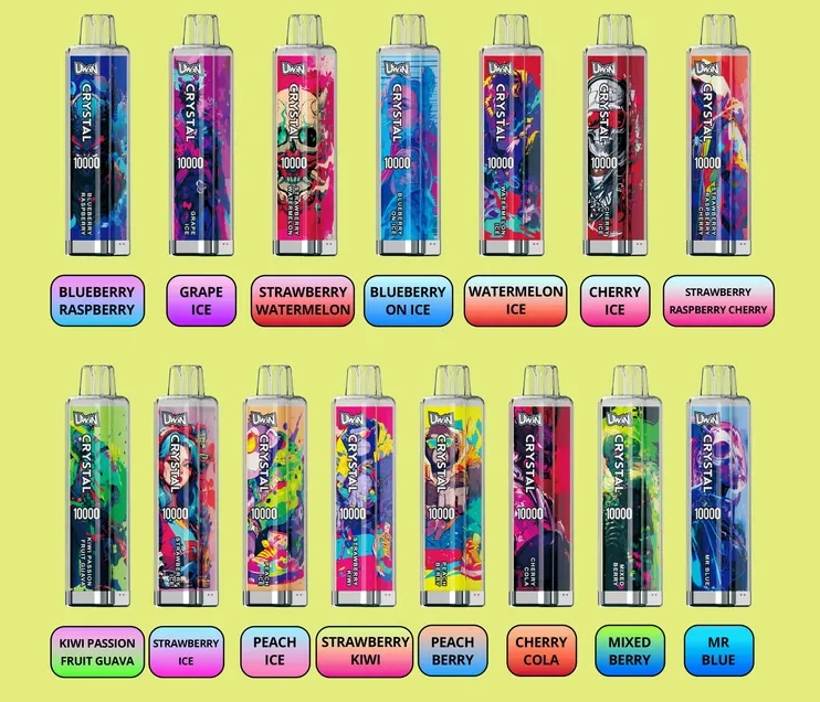 Uwin Crystal 10000 Puffs Vape - jagoda lubenica: Hrvatsko Ljeto u Džepu, Zauvijek Živo!